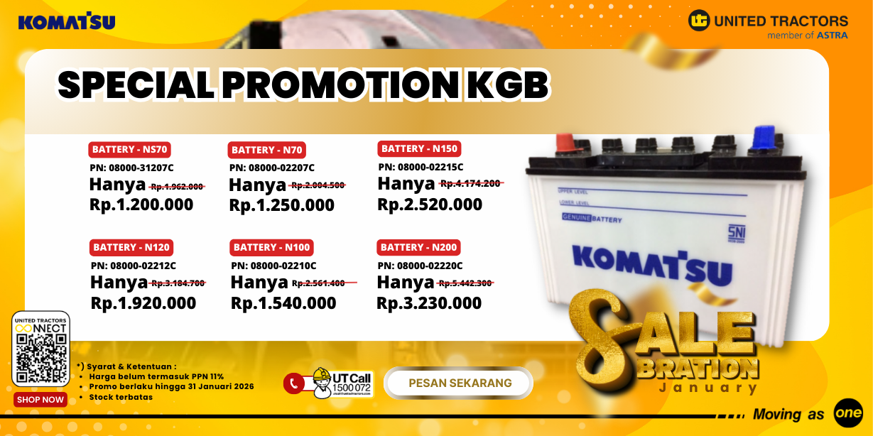 SPECIAL PROMOTION KGB 2026